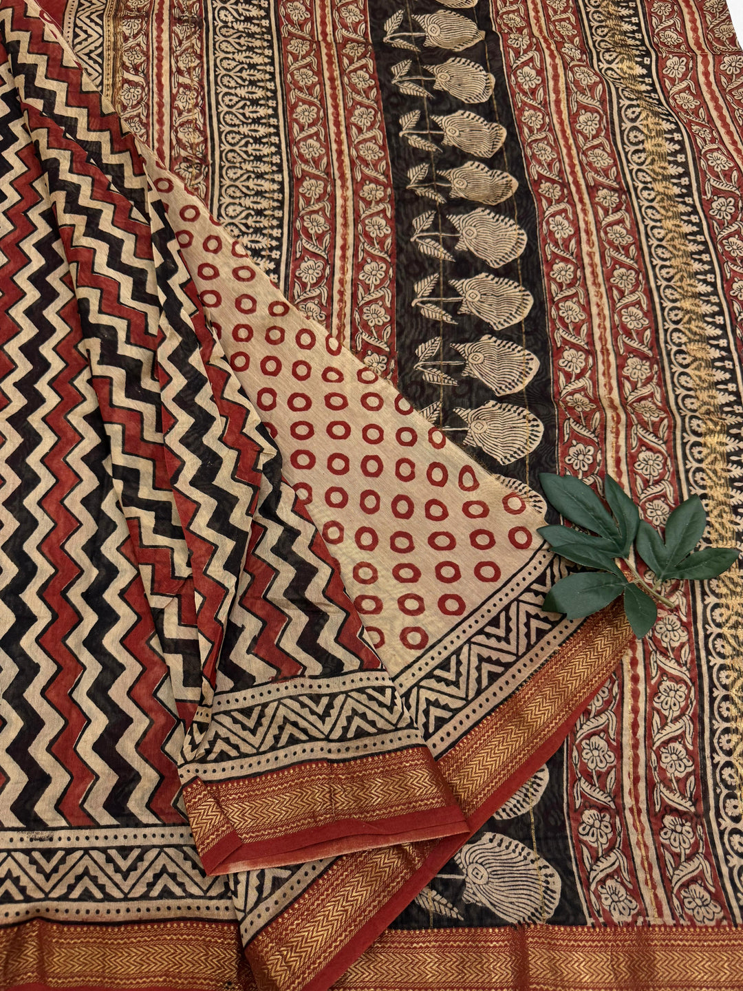 Maheshwari Silk Saree