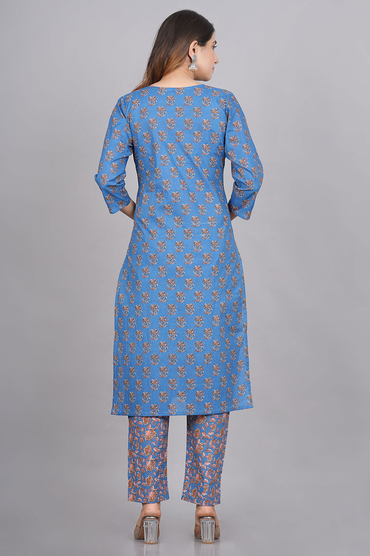 Stitched Kurti Pant Set