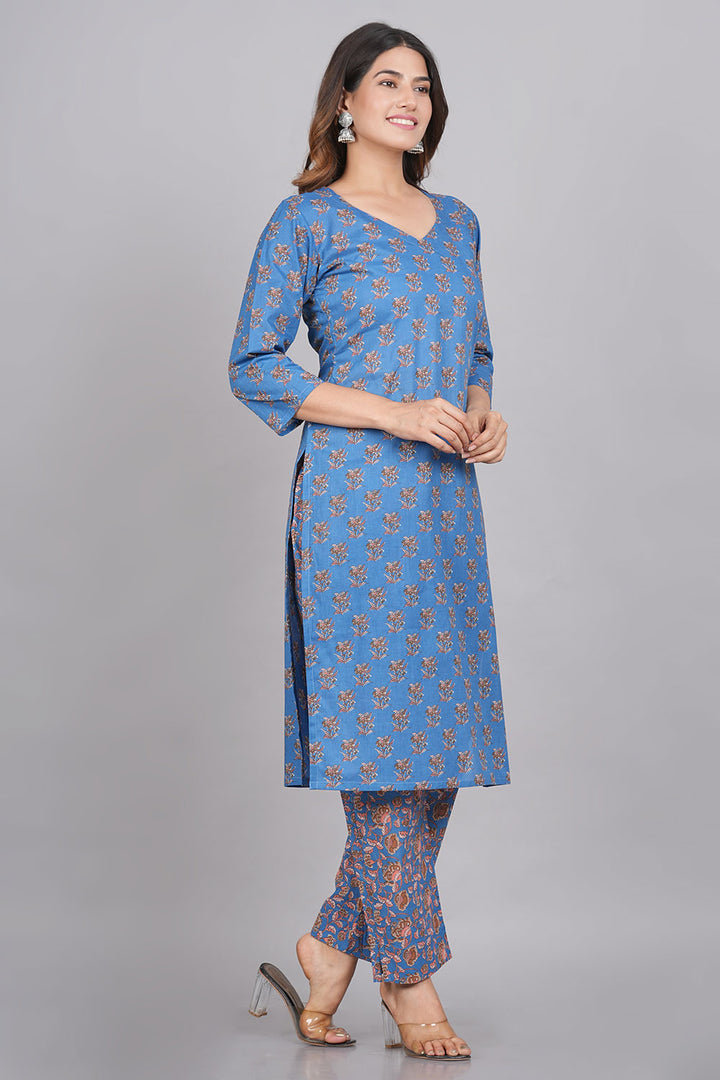 Stitched Kurti Pant Set