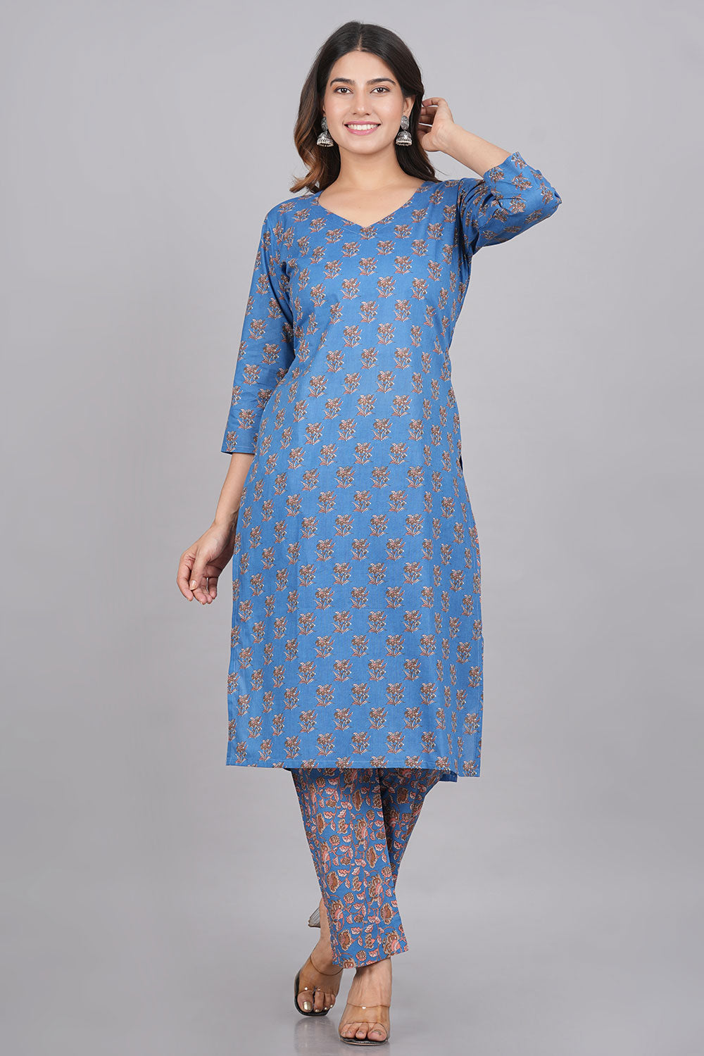 Stitched Kurti Pant Set