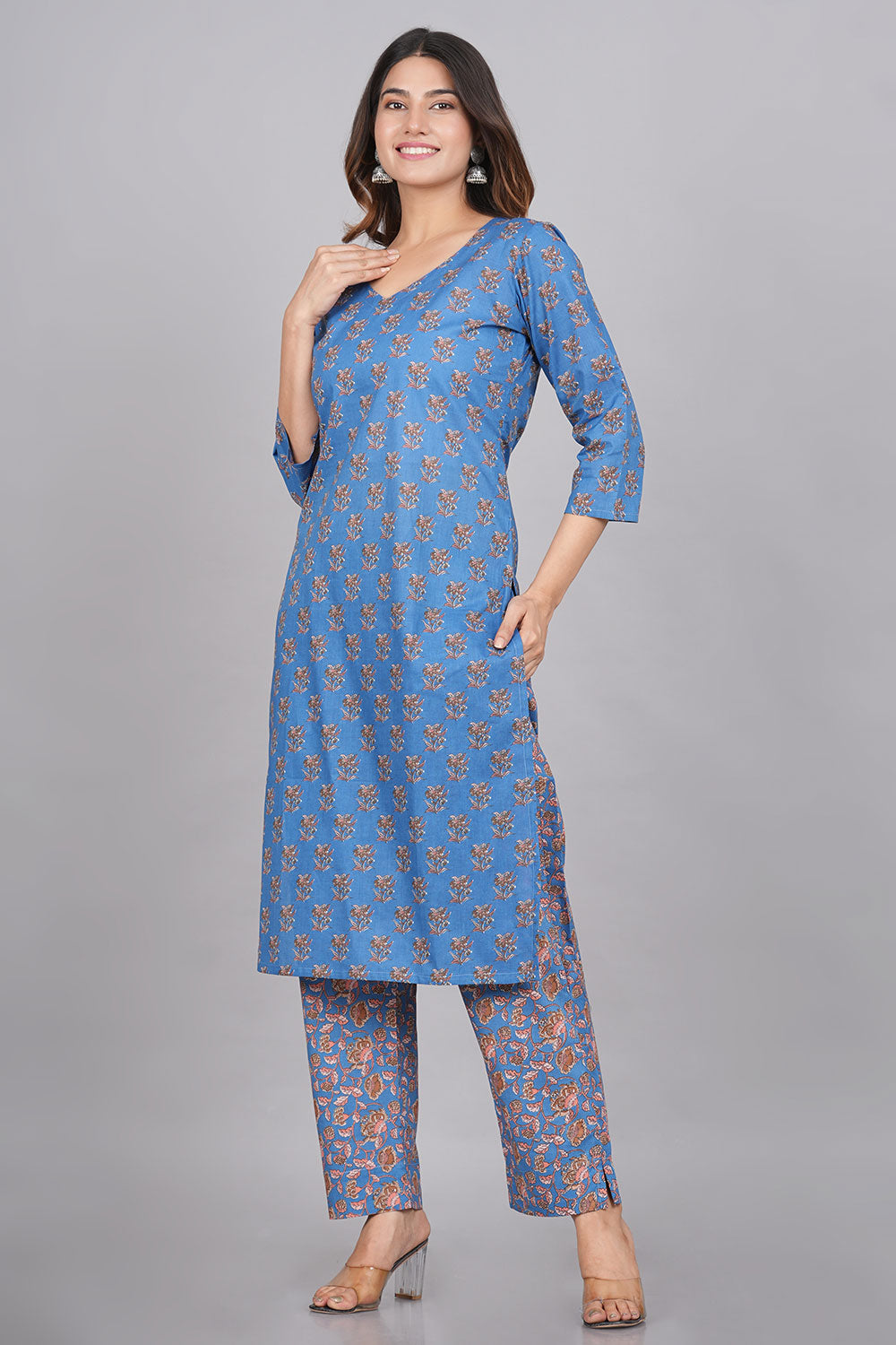 Stitched Kurti Pant Set