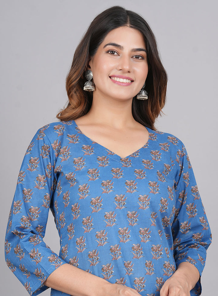 Stitched Kurti Pant Set