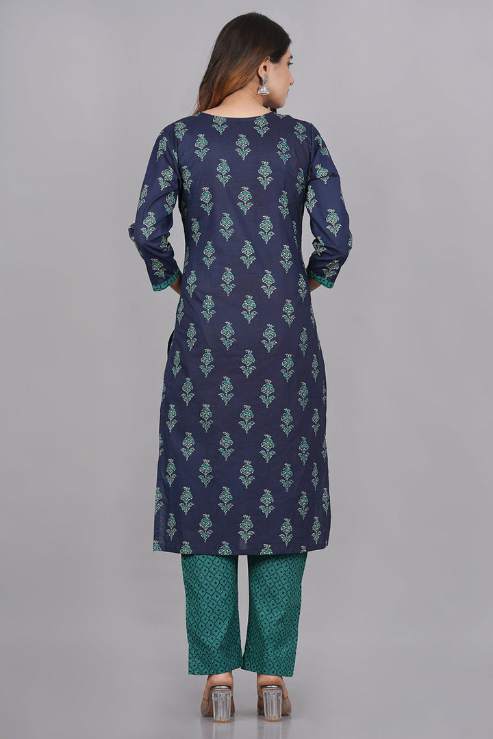 Stitched Kurti Pant Set