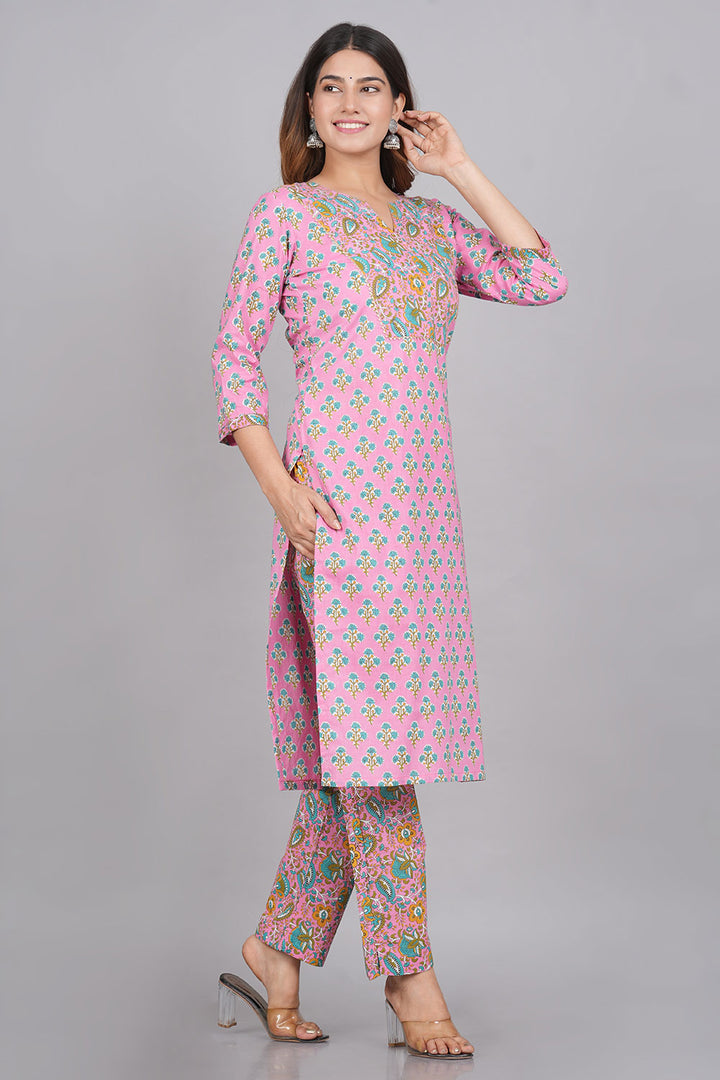 Stitched Kurti Pant Set