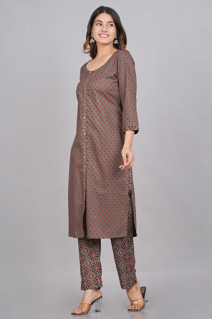 Stitched Kurti Pant Set