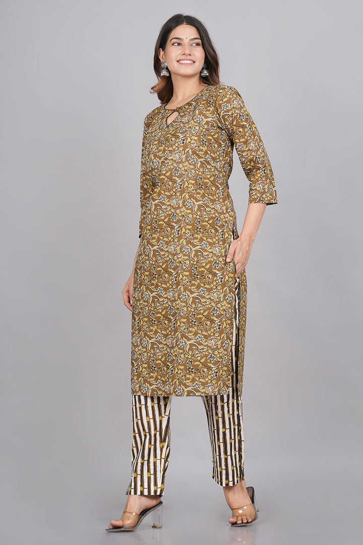 Stitched Kurti Pant Set