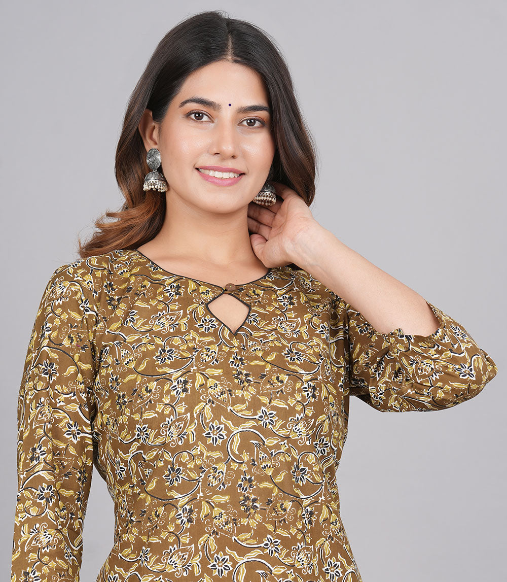 Stitched Kurti Pant Set