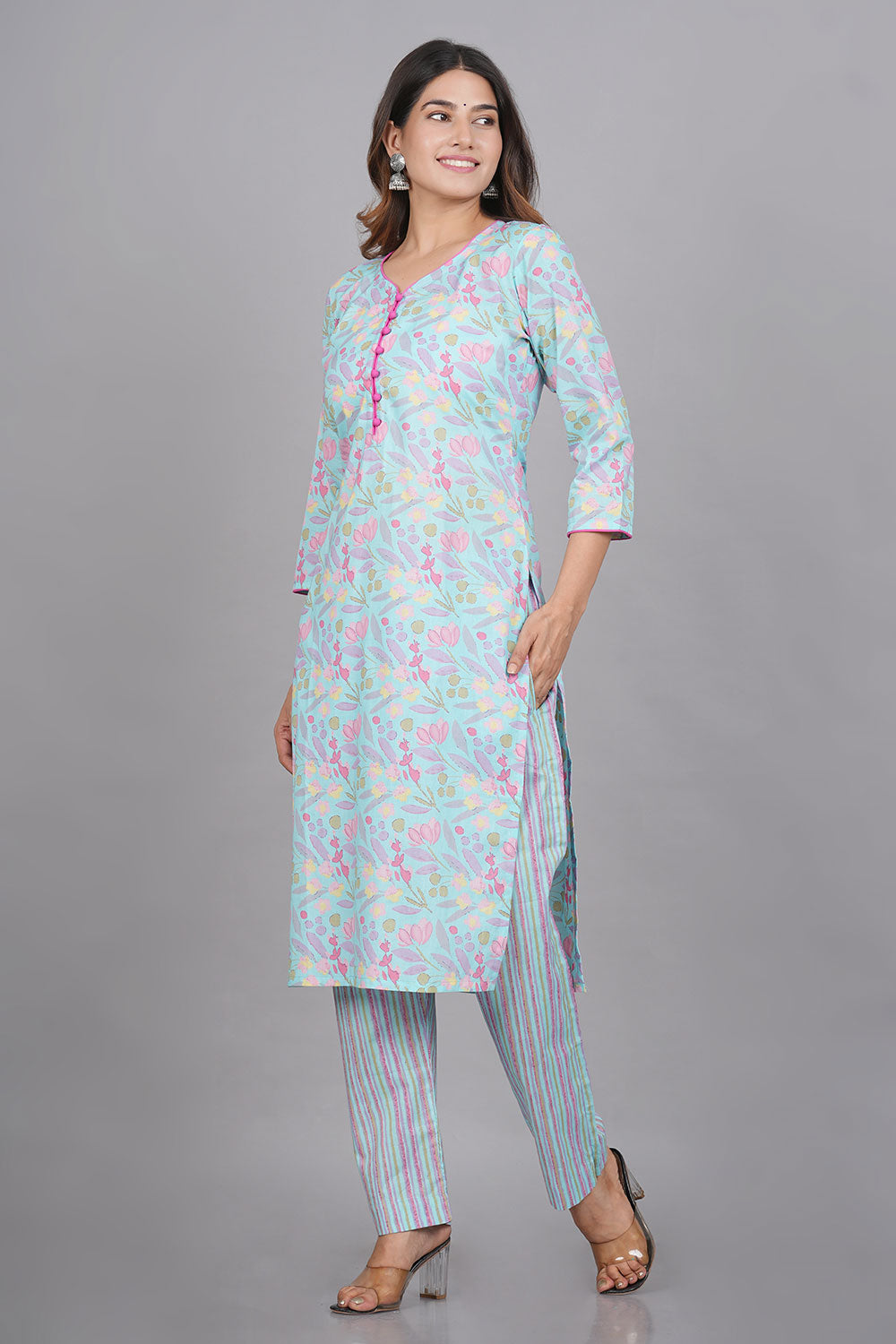 Stitched Kurti Pant Set