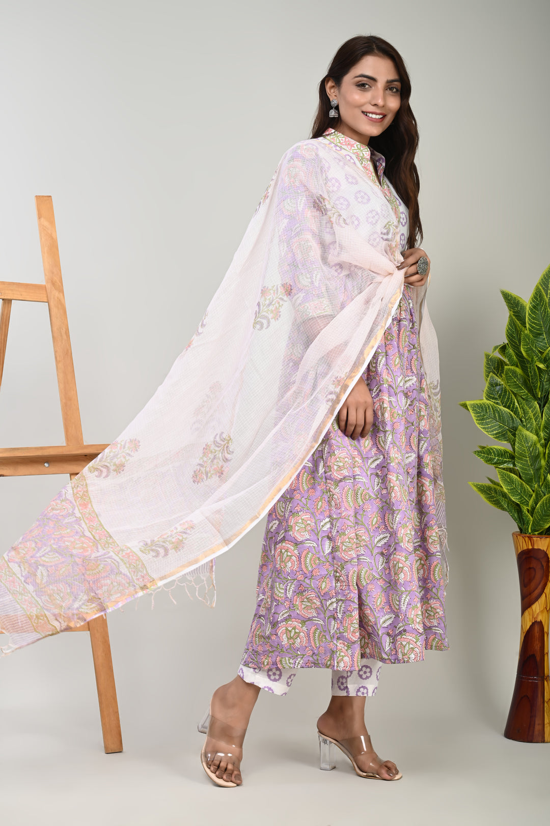 Pure Cotton Suit Kota Doriya Dupatta