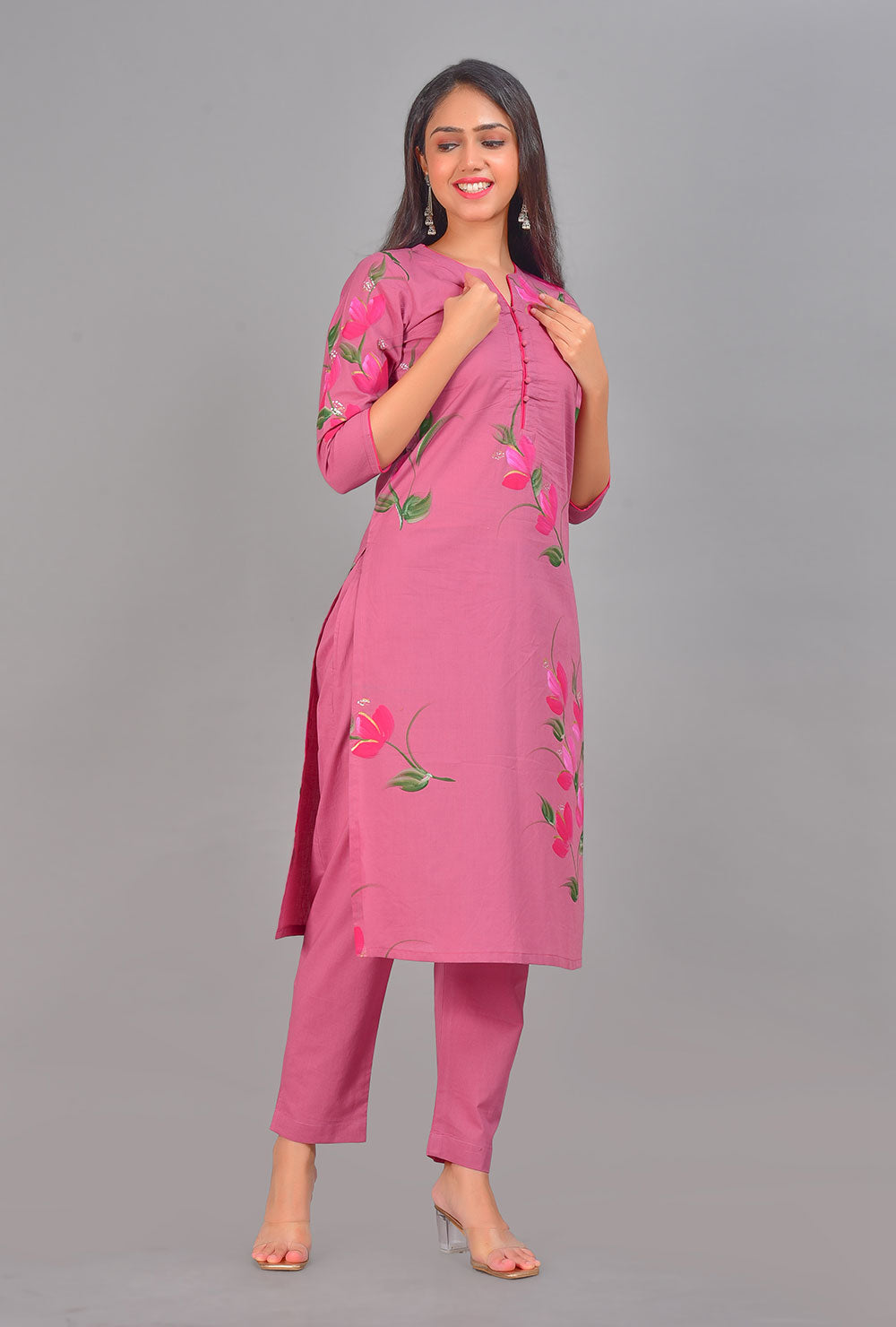 Stitched Kurti Pant Set