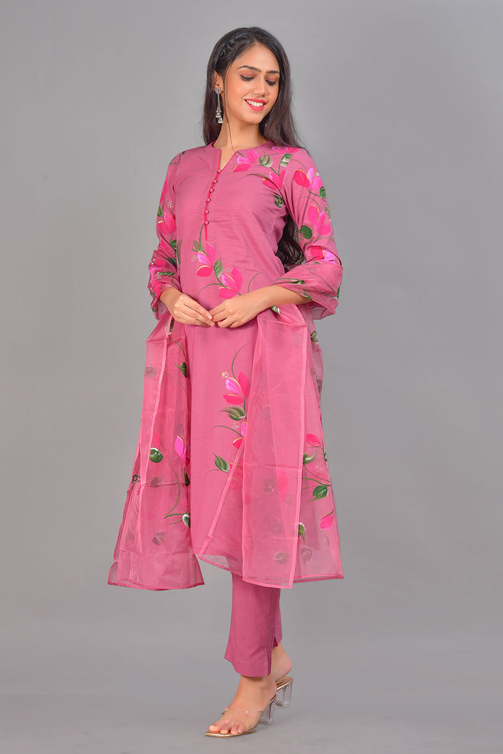 Stitched Kurti Pant Set