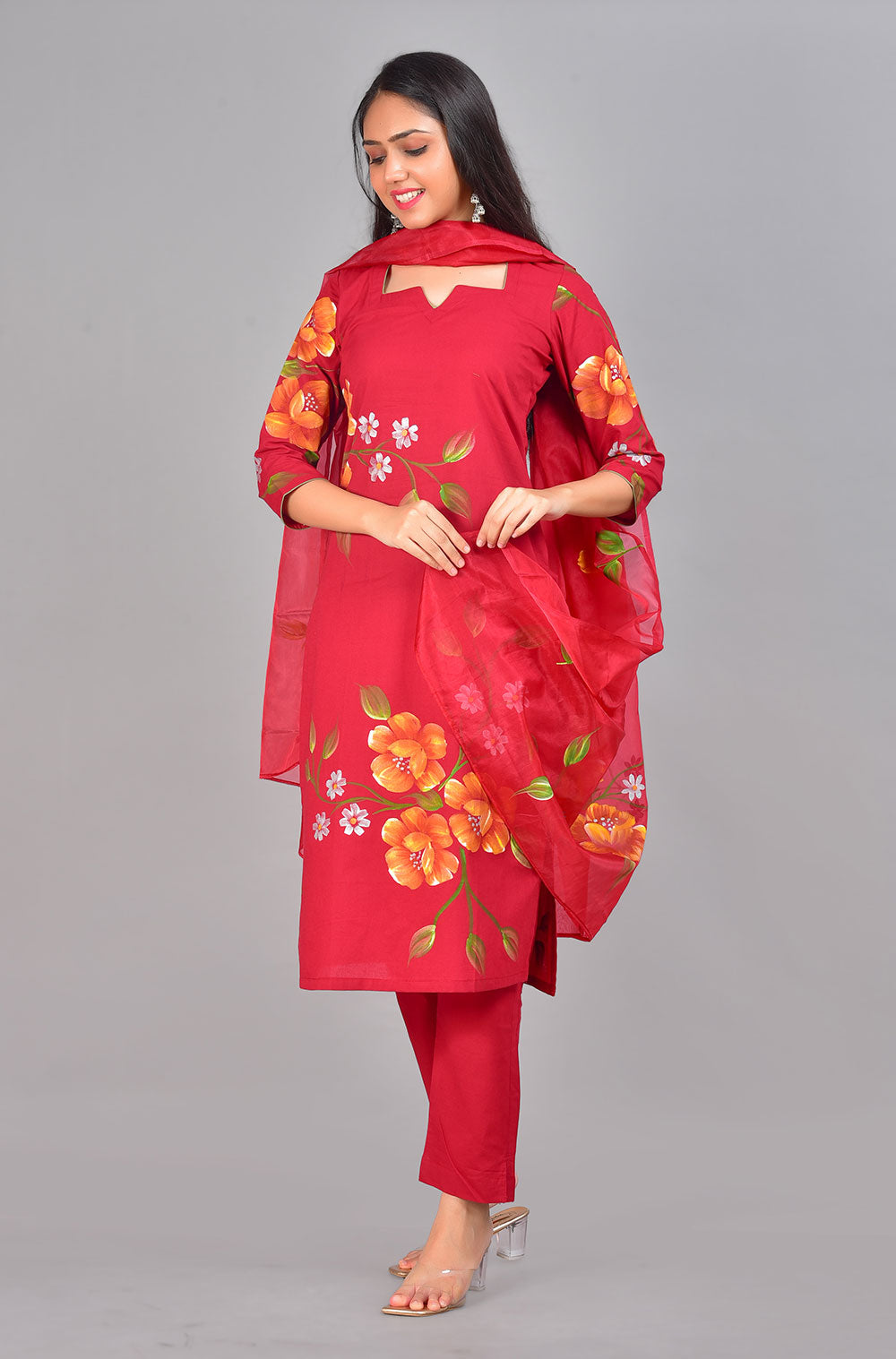 Stitched Kurti Pant Set