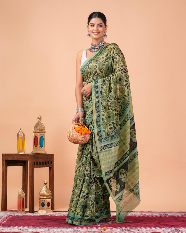 Chanderi Silk Saree