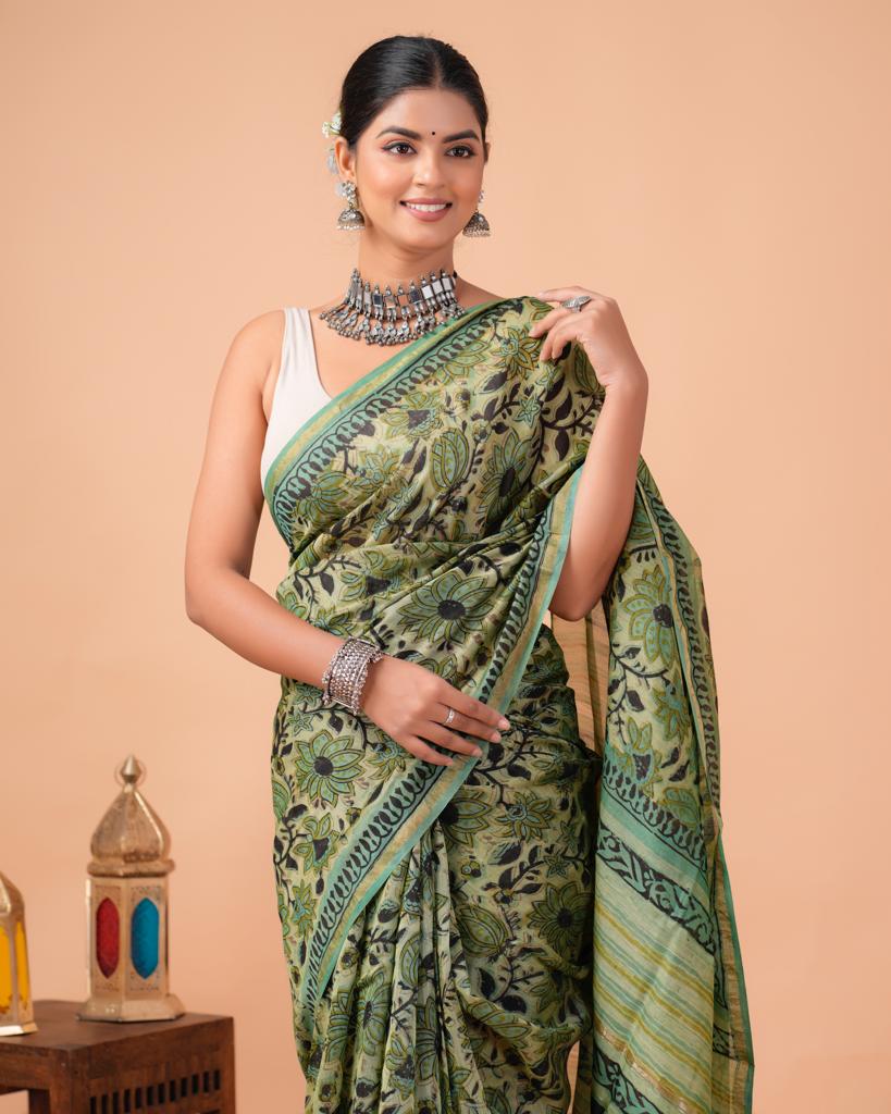 Chanderi Silk Saree