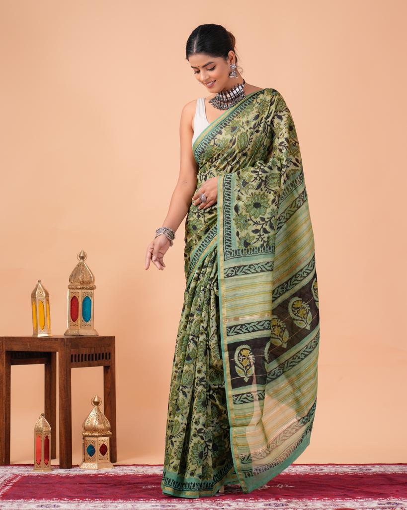 Chanderi Silk Saree