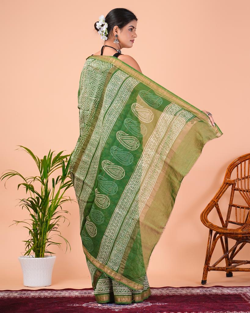 Maheshwari Silk Saree