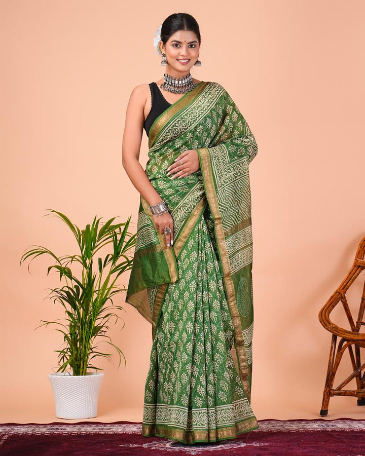 Maheshwari Silk Saree