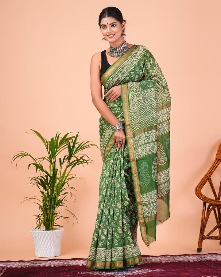 Maheshwari Silk Saree