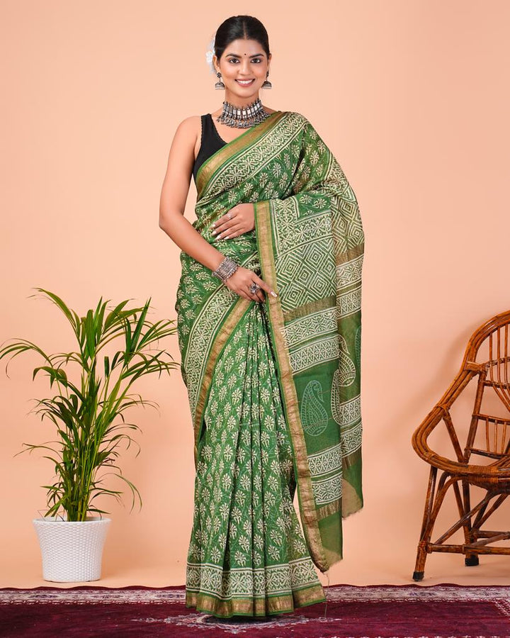 Maheshwari Silk Saree