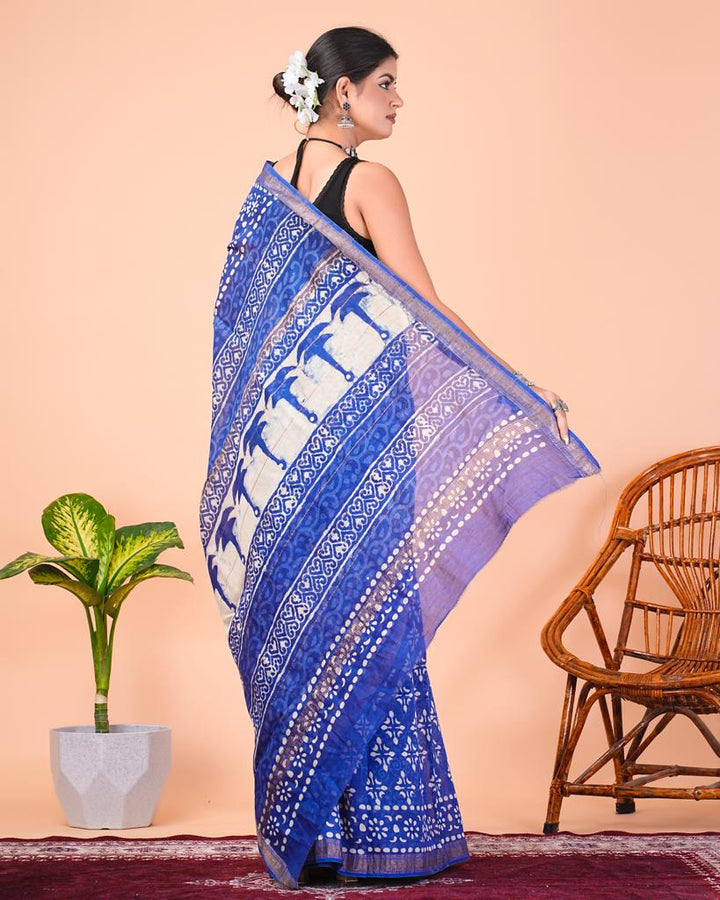 Maheshwari Silk Saree