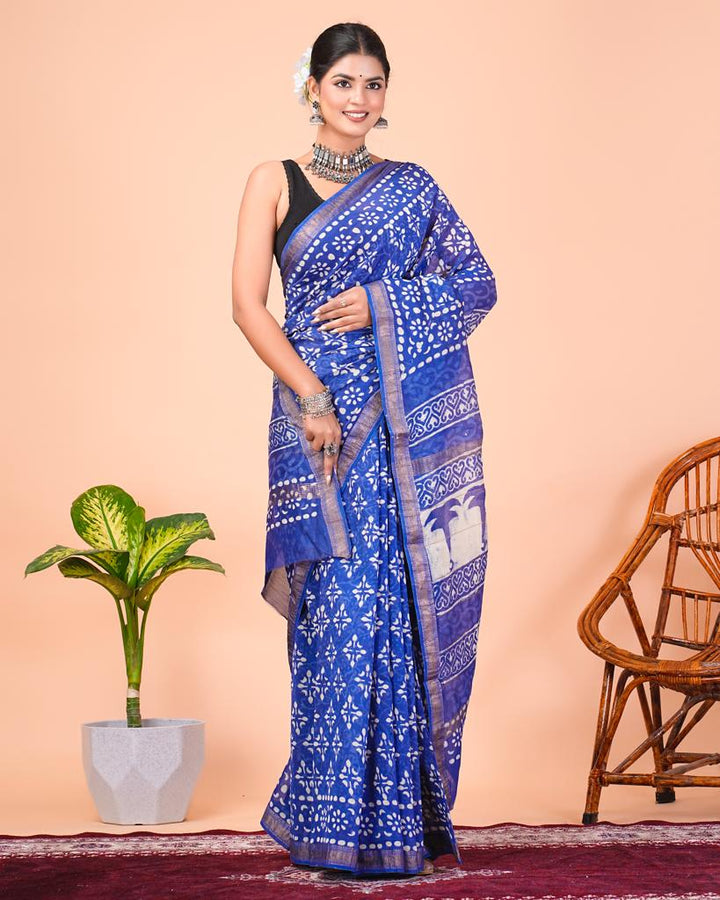 Maheshwari Silk Saree