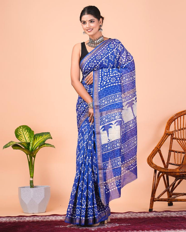 Maheshwari Silk Saree