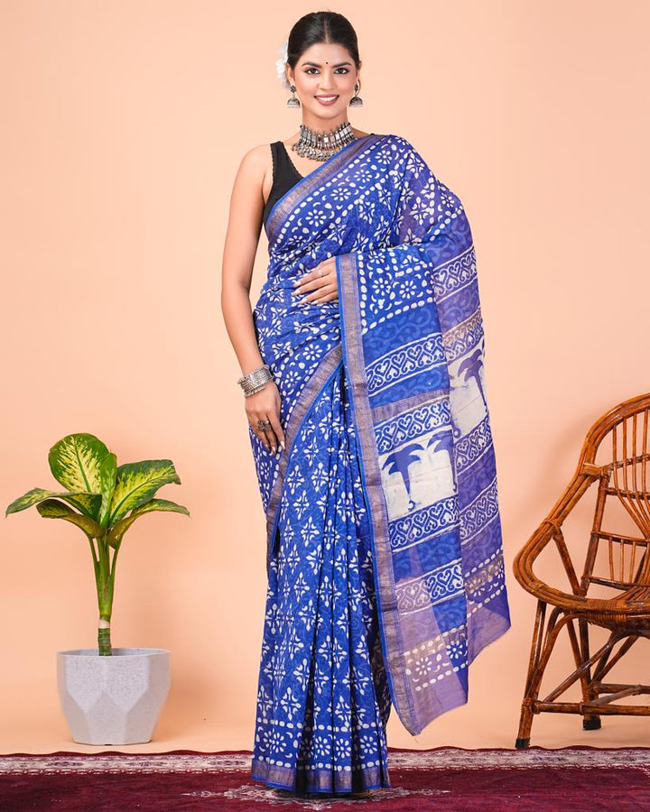 Maheshwari Silk Saree