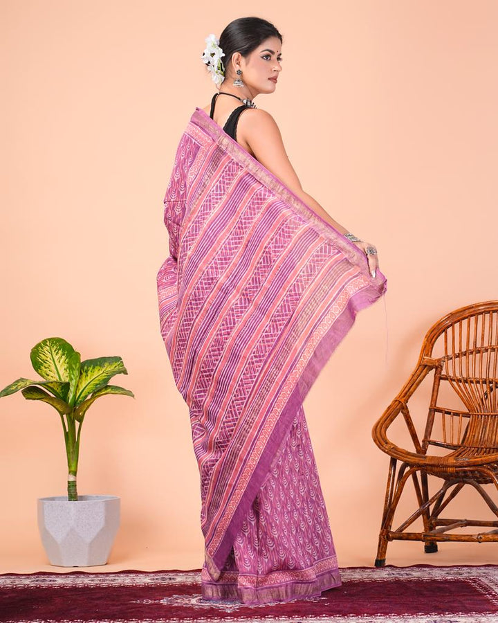 Maheshwari Silk Saree