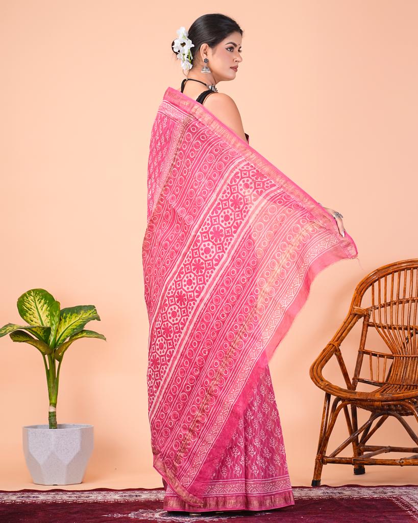 Maheshwari Silk Saree