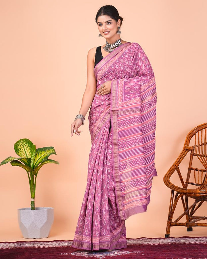 Maheshwari Silk Saree