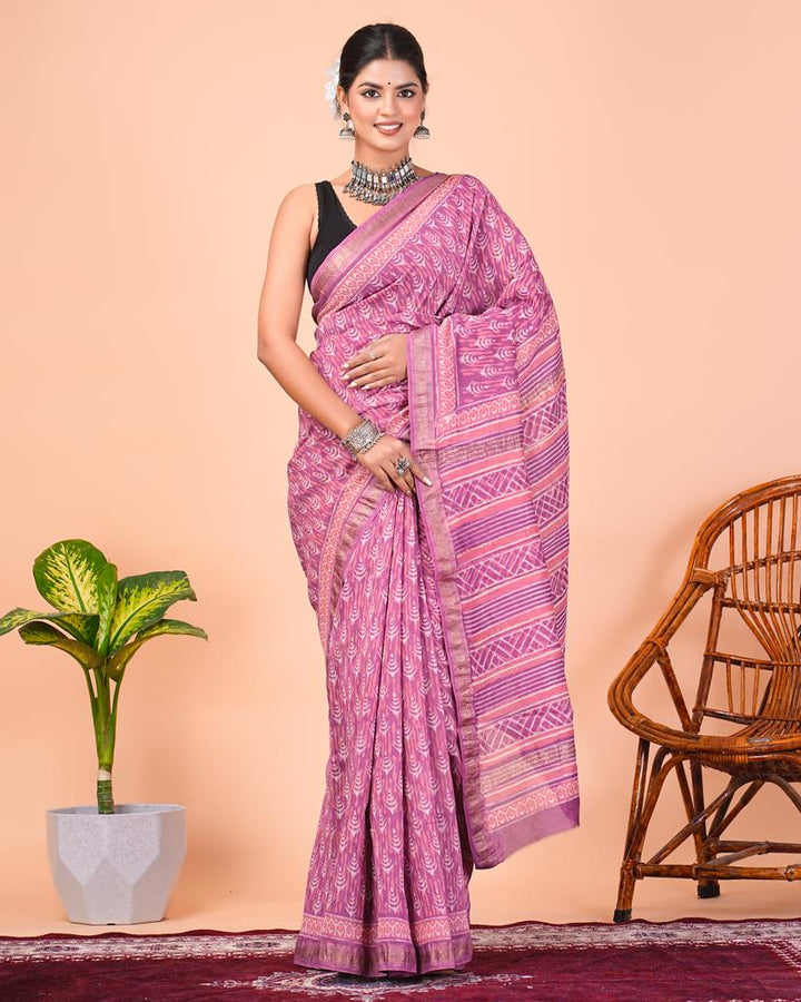 Maheshwari Silk Saree