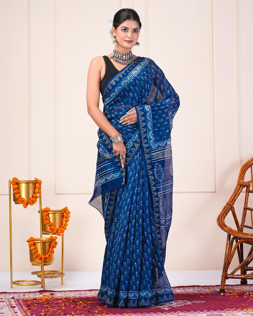 Maheshwari Silk Saree