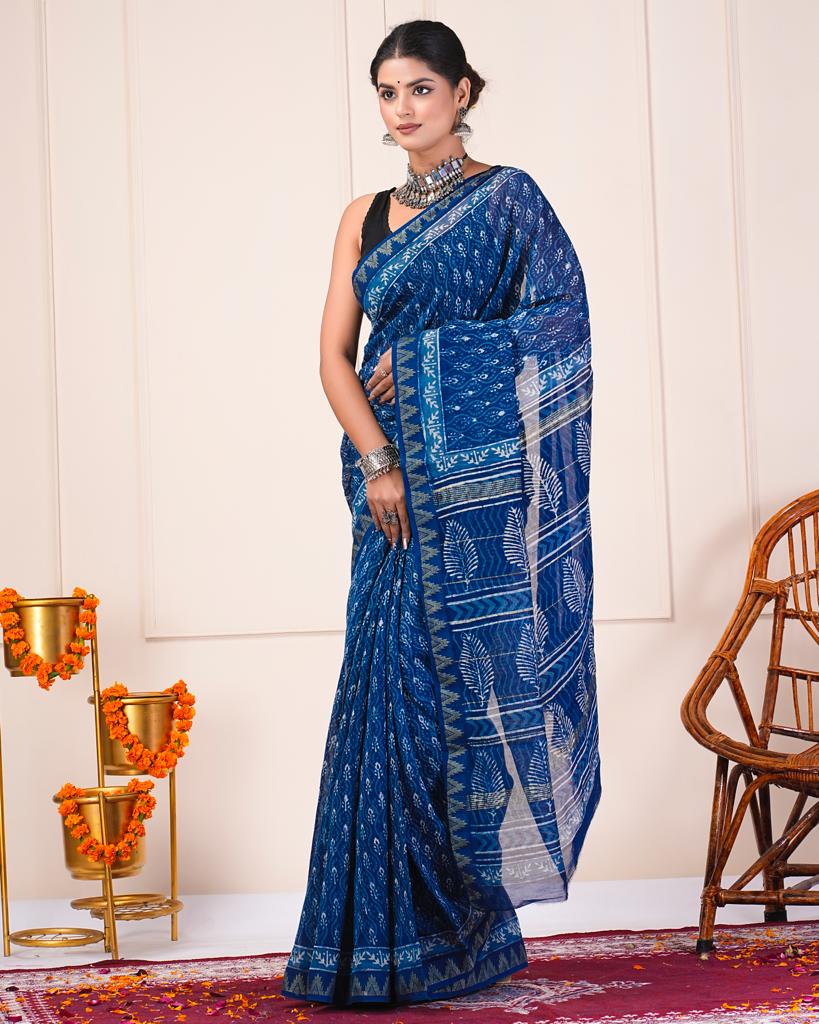 Maheshwari Silk Saree