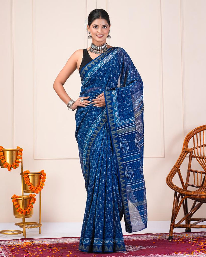 Maheshwari Silk Saree