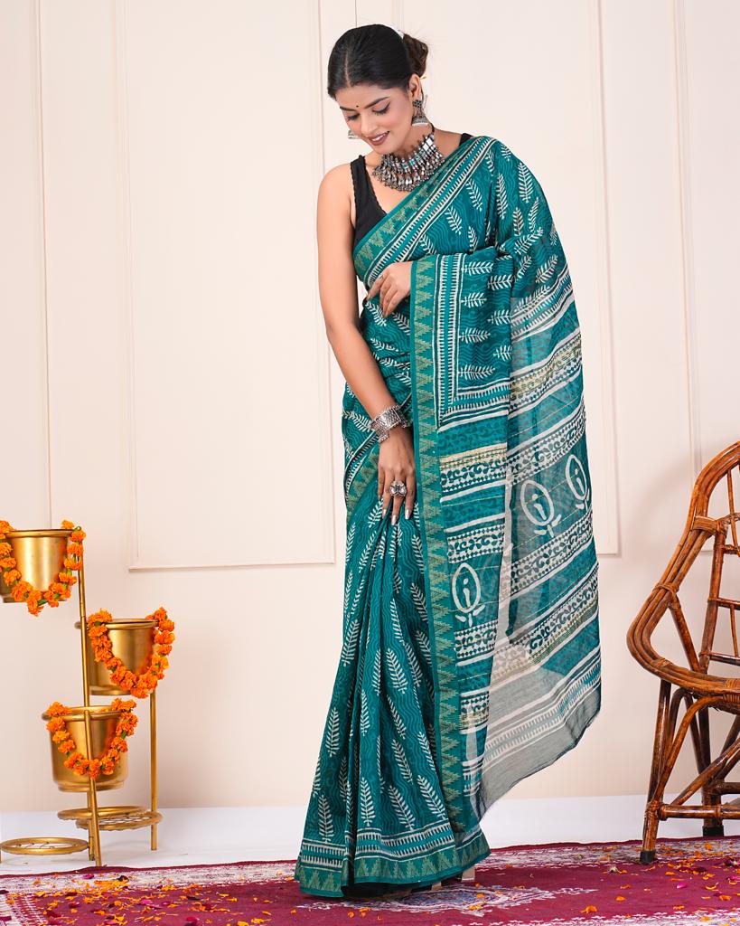 Maheshwari Silk Saree