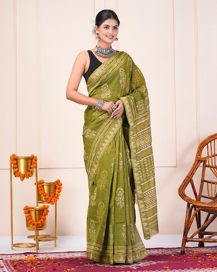 Maheshwari Silk Saree