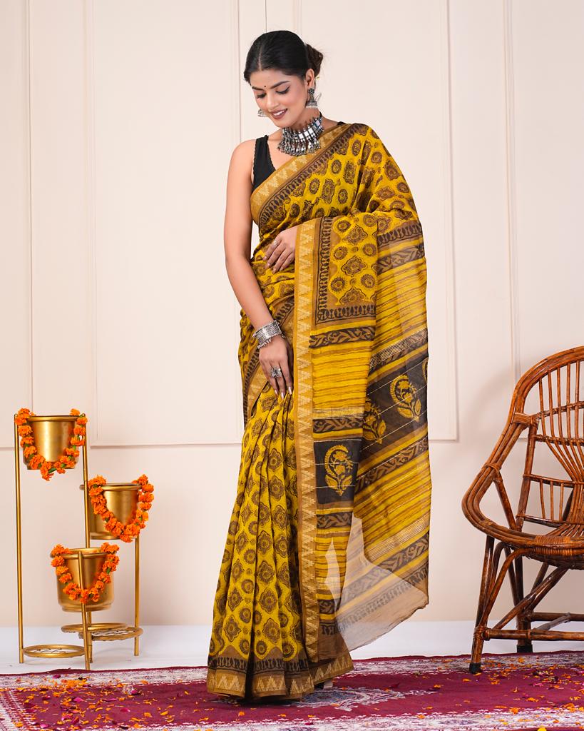 Maheshwari Silk Saree