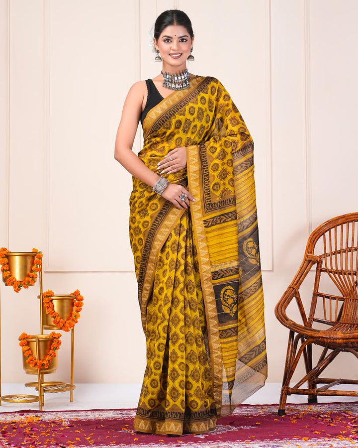 Maheshwari Silk Saree