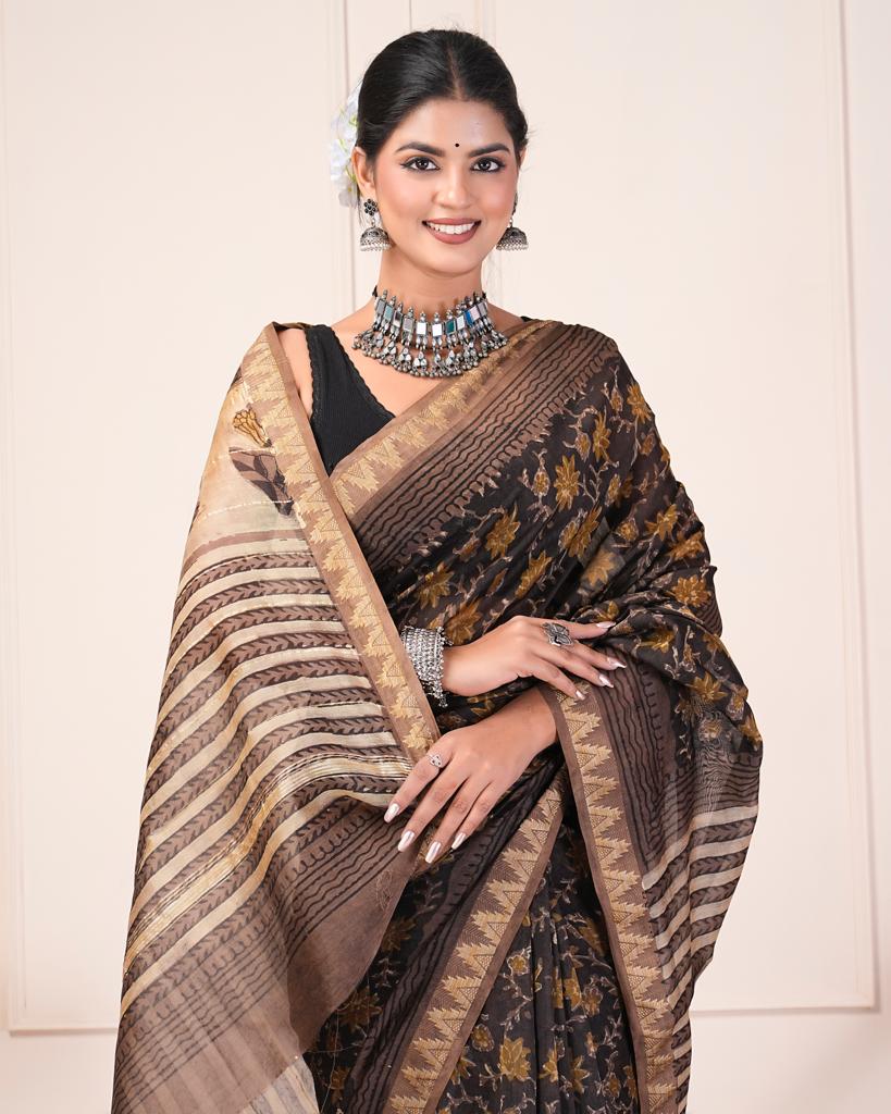 Maheshwari Silk Saree