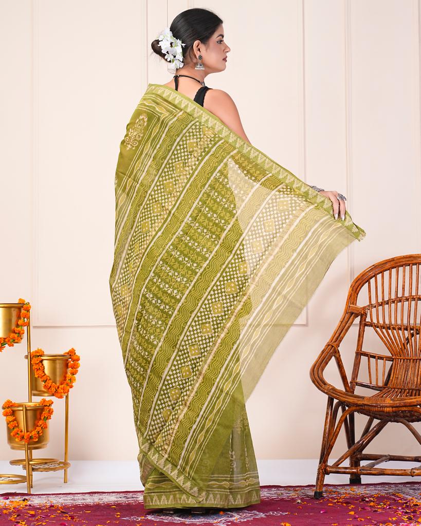 Maheshwari Silk Saree