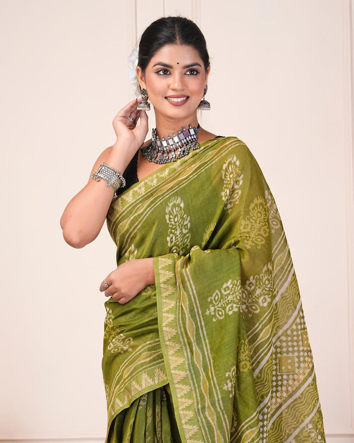 Maheshwari Silk Saree