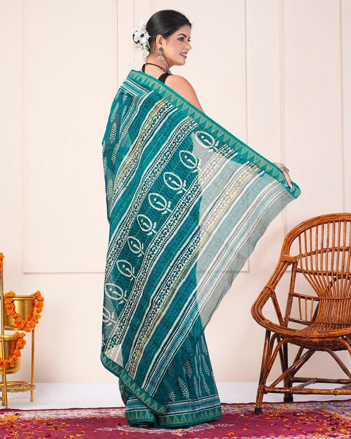 Maheshwari Silk Saree