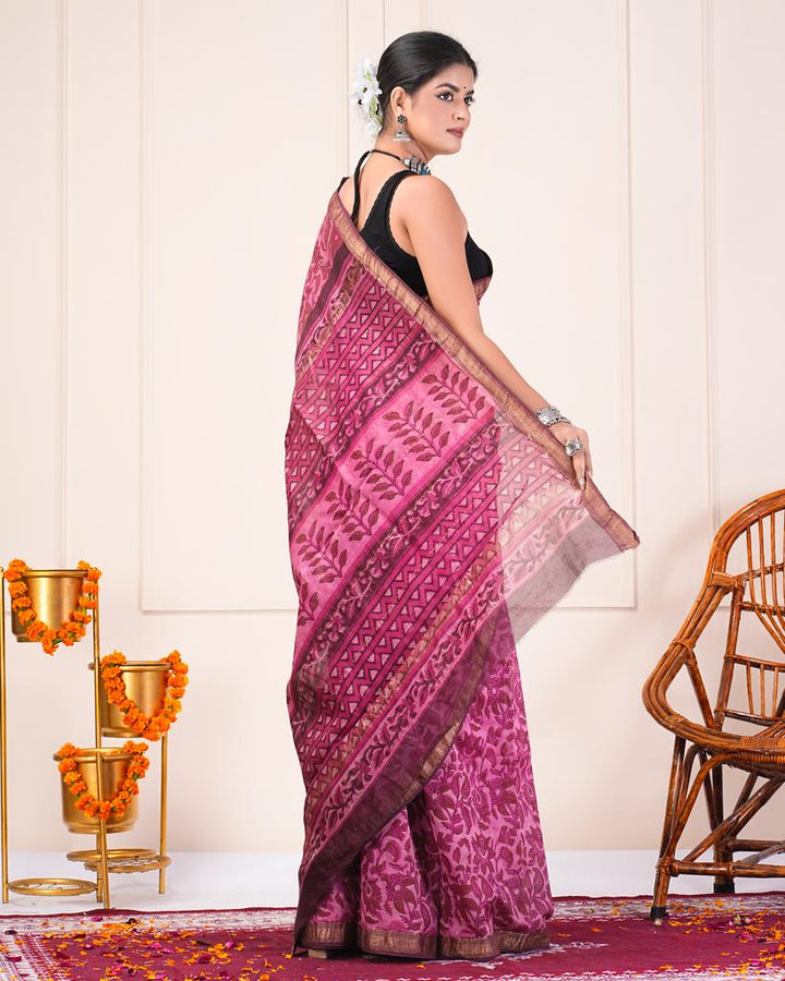 Maheshwari Silk Saree