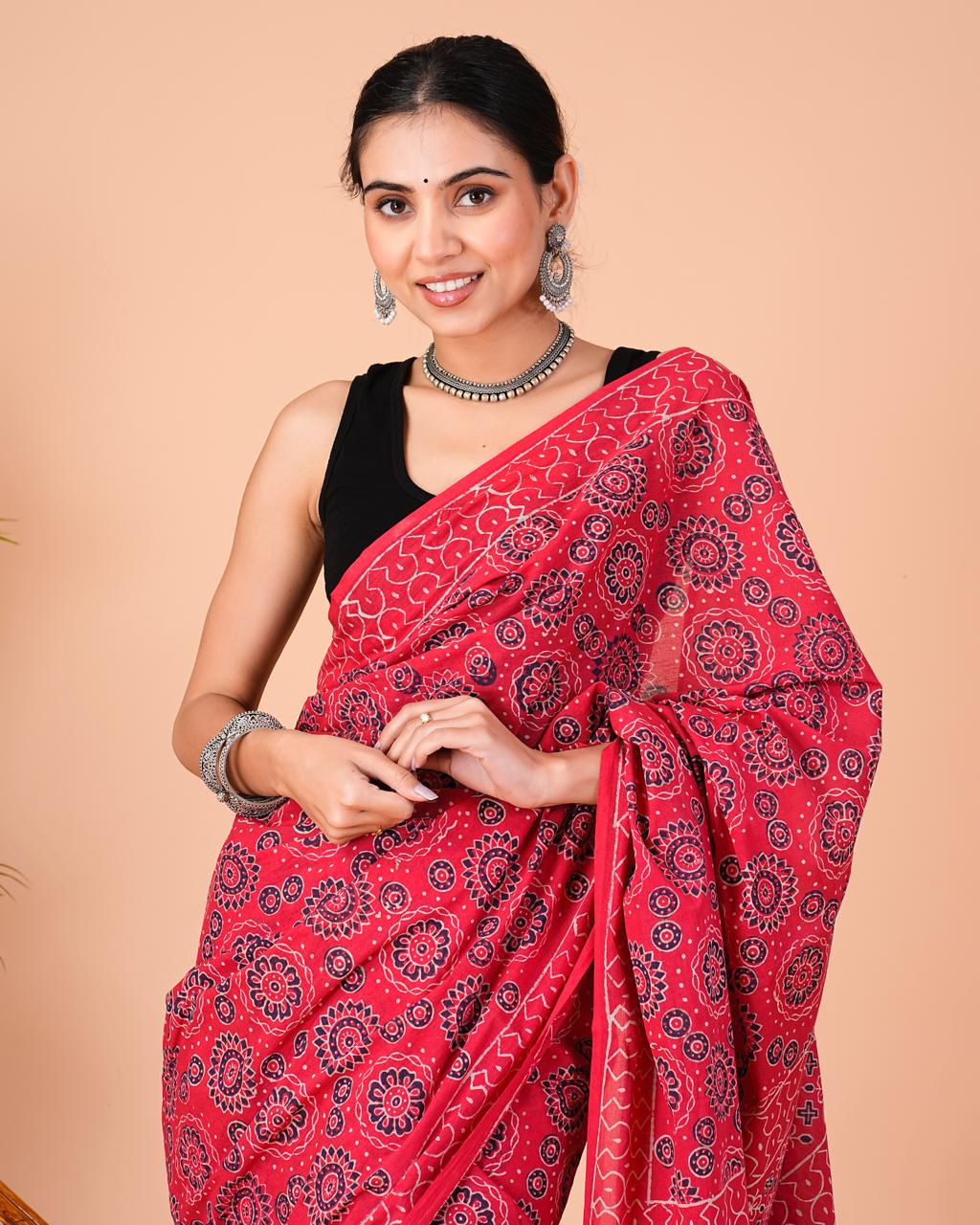 Printed Cotton Saree