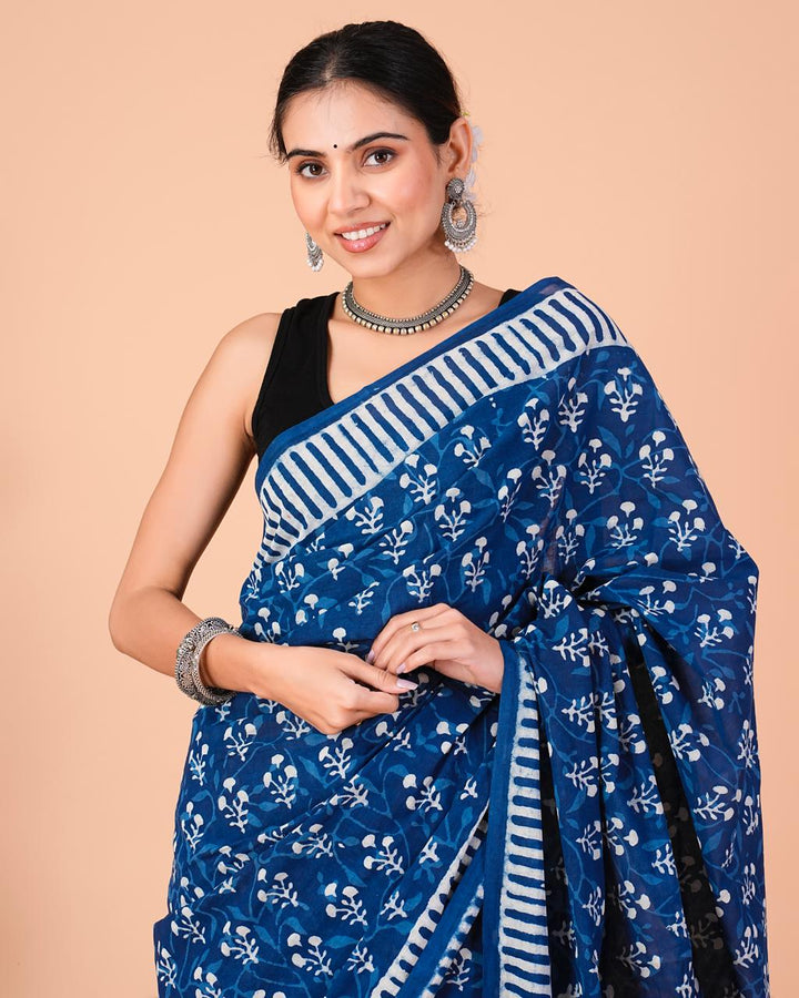 Printed Cotton Saree