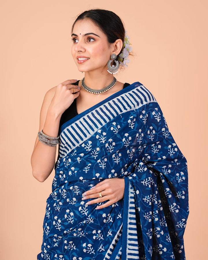 Printed Cotton Saree