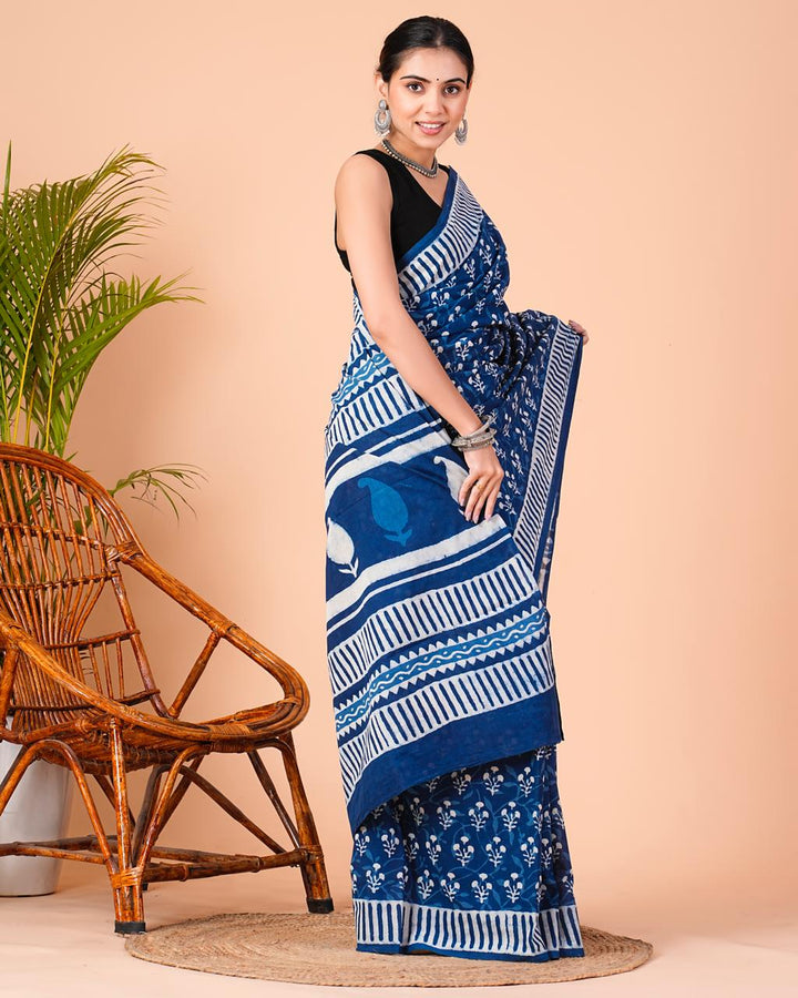 Printed Cotton Saree