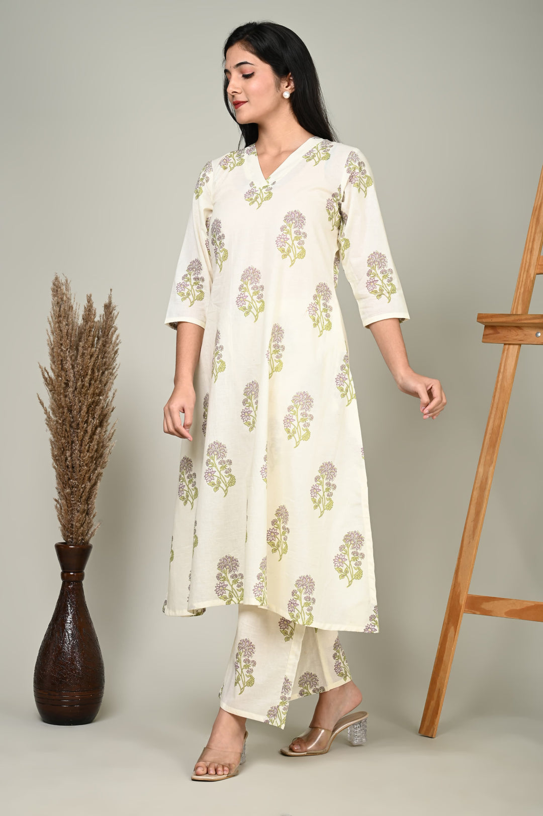 Printed Kurti Pain Set