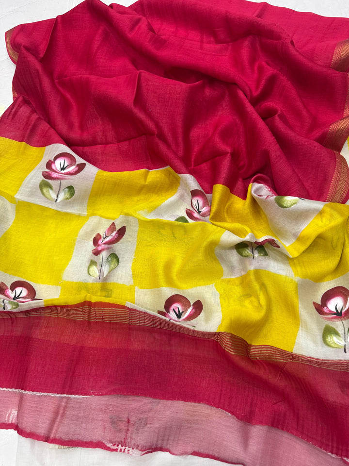 Maheshwari Silk Suit