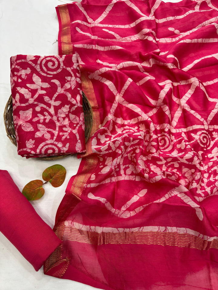 Maheshwari Silk Suit